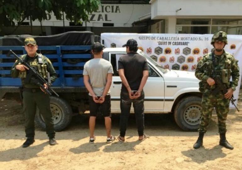 La Policía Nacional durante el fin de semana reporta la captura de 24 personas por varios delitos en Casanare