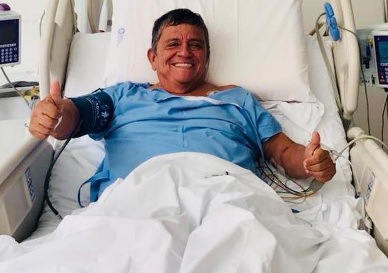 La salud de nuestro Grammy Latino Orlando “El Cholo” Valderrama sigue mejorando