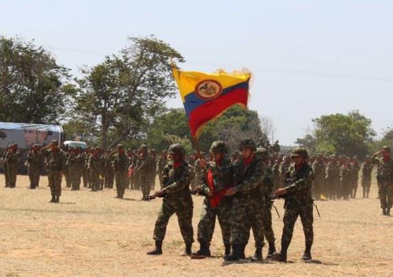 En Casanare juraron bandera 320 soldados del Ejército Nacional