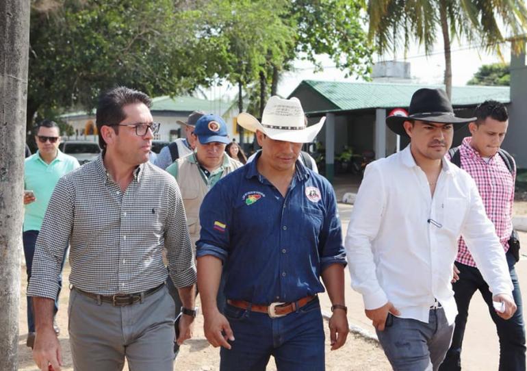 Ministro de Agricultura visitó el fin de semana el municipio de Orocué