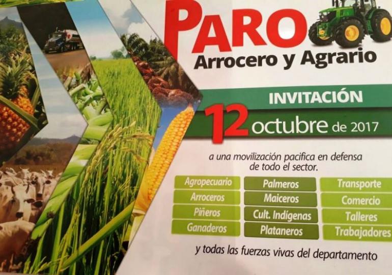 Como estaba anunciado este jueves se inició el paro nacional Arrocero y Agrario