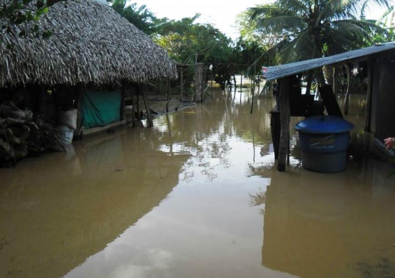 Más de 80 familias afectadas por las inundaciones en Paz de Ariporo