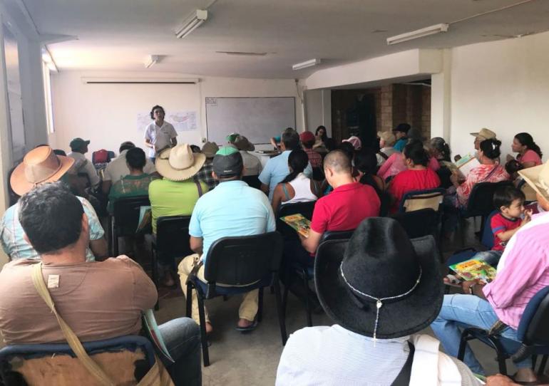 Unidad de Restitución de Tierras adelanto socialización en el municipio de Hato Corozal