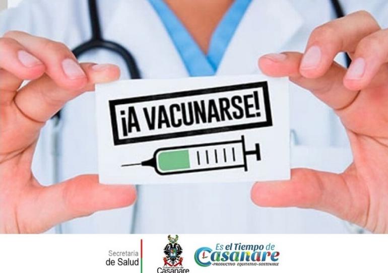 Secretaría de Salud confirma la prestación del servicio de vacunación en Casanare, durante el período de confinamiento